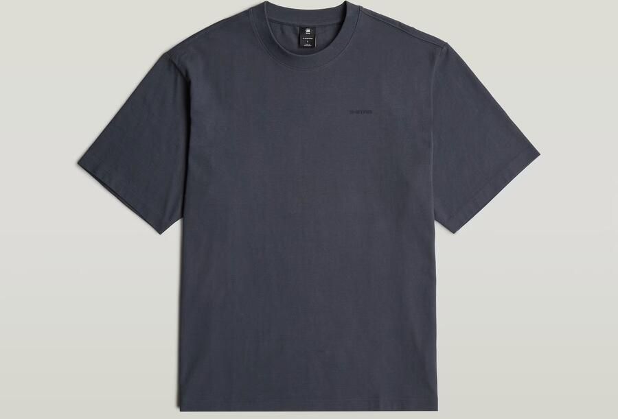 G-Star RAW Boxy Base T-shirt Donkerblauw Heren - Foto 3