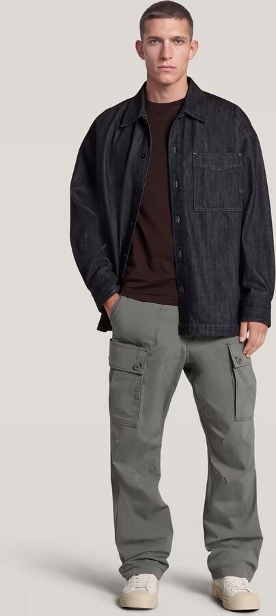 G-Star RAW Boxy Fit Neo Raw Overshirt Donkerblauw Heren - Foto 6