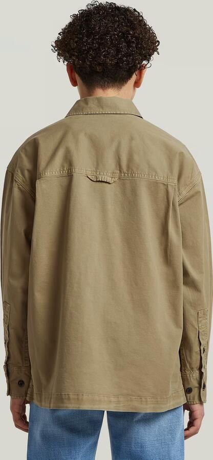 G-Star RAW Boxy Fit Overhemd voor jongens Groen jongens - Foto 5