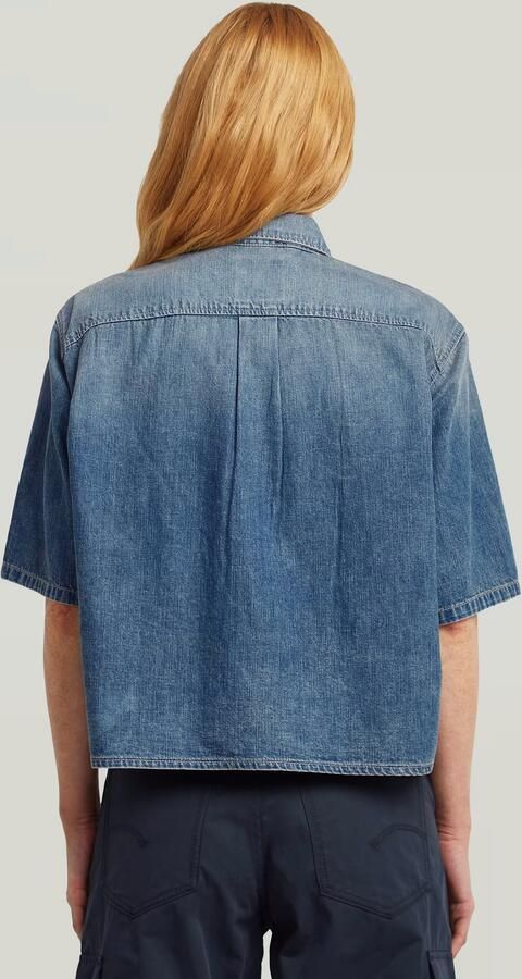 G-Star RAW Boxy Relaxed 1-Pocket Overhemd Anders Dames - Foto 5
