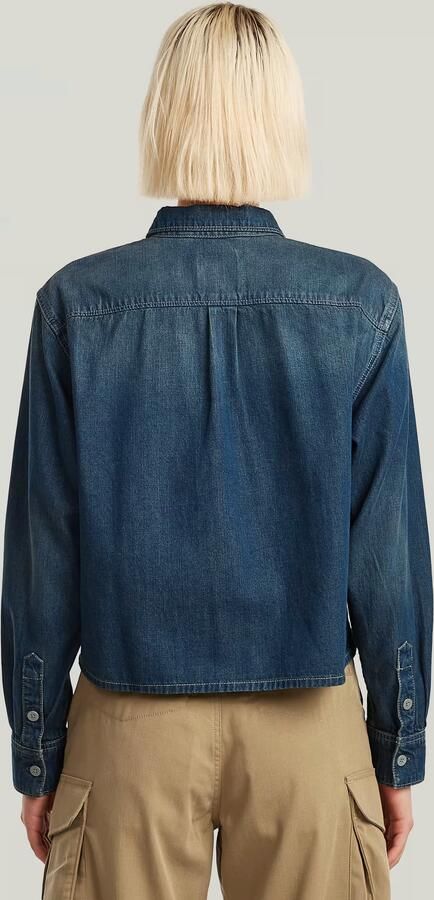 G-Star RAW Boxy Relaxed 1-Pocket Overhemd Anders Dames - Foto 7