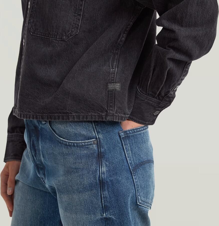 G-Star RAW Boxy Relaxed 1-Pocket Shirt Zwart Dames - Foto 3