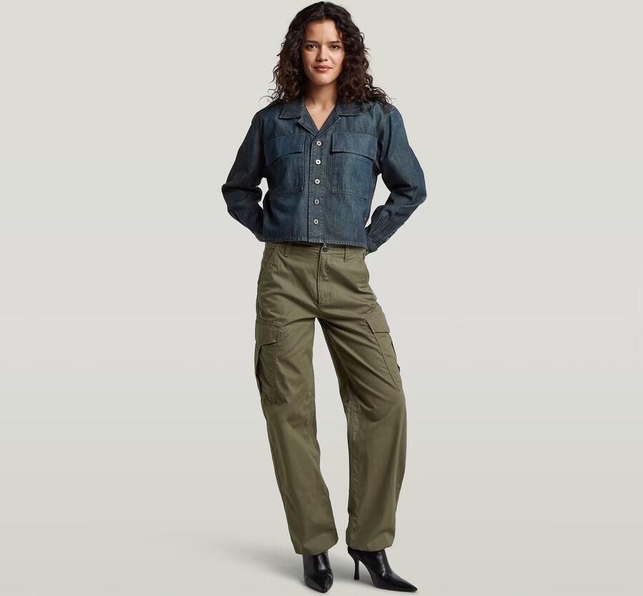 G-Star RAW Boxy Relaxed 2-Pocket Overhemd Donkerblauw Dames - Foto 5