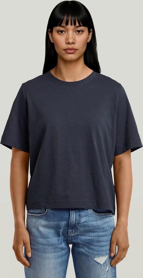 G-Star RAW Boxy T-shirt Donkerblauw Dames - Foto 4
