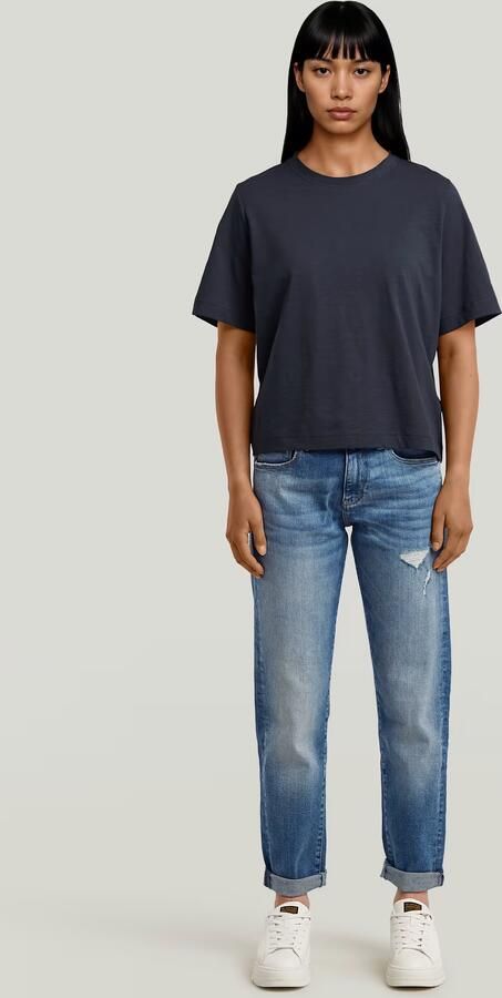 G-Star RAW Boxy T-shirt Donkerblauw Dames - Foto 5