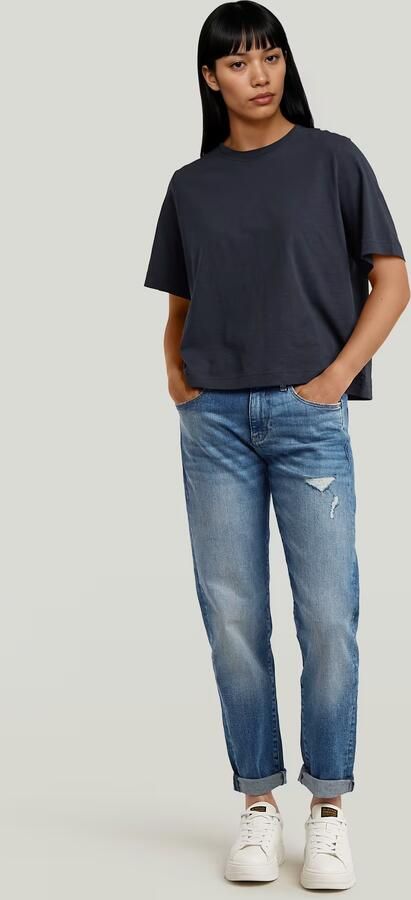 G-Star RAW Boxy T-shirt Donkerblauw Dames - Foto 6