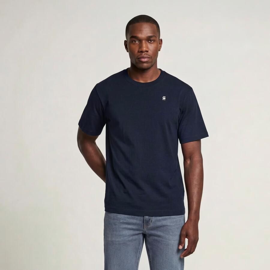 G-Star RAW Boxy T-Shirt Donkerblauw Heren - Foto 2