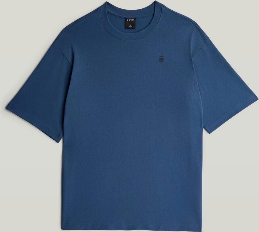 G-Star RAW Boxy T-Shirt Midden blauw Heren - Foto 4