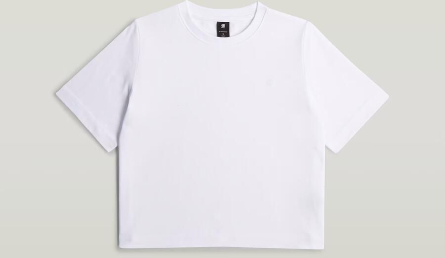 G-Star RAW Boxy T-shirt Wit Dames - Foto 2