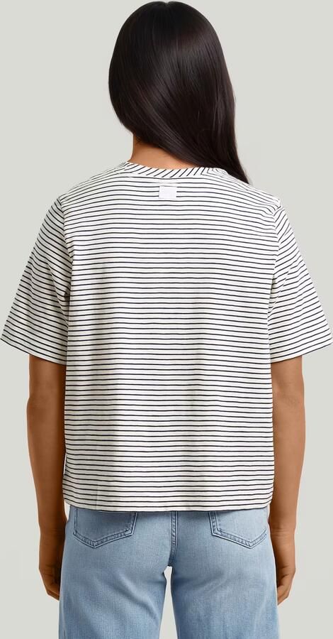 G-Star RAW Boxy T-shirt Wit Dames - Foto 3