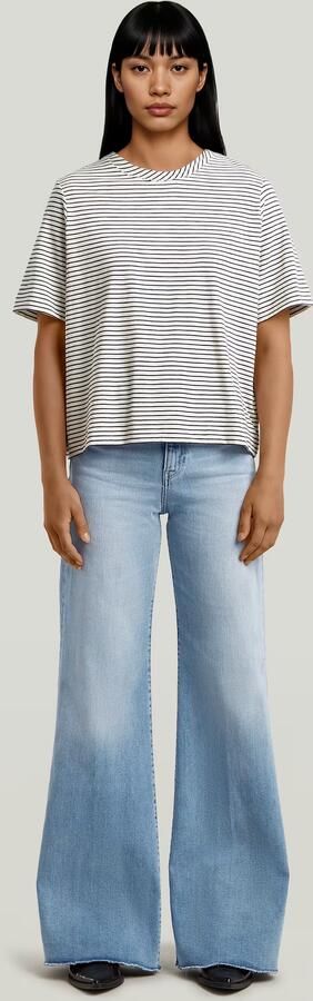 G-Star RAW Boxy T-shirt Wit Dames - Foto 6