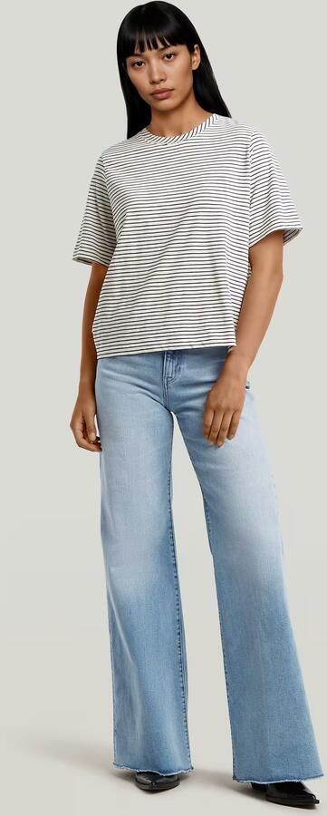 G-Star RAW Boxy T-shirt Wit Dames - Foto 5