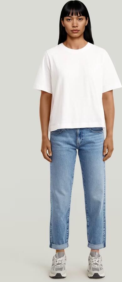 G-Star RAW Boxy T-shirt Wit Dames - Foto 6