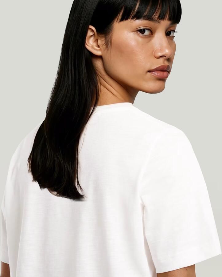 G-Star RAW Boxy T-shirt Wit Dames