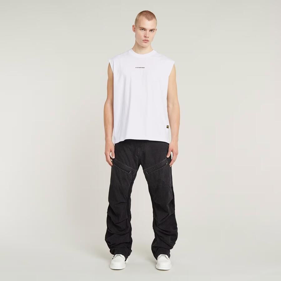 G-Star Raw Tanktop met labelprint model 'Boxy' - Foto 2