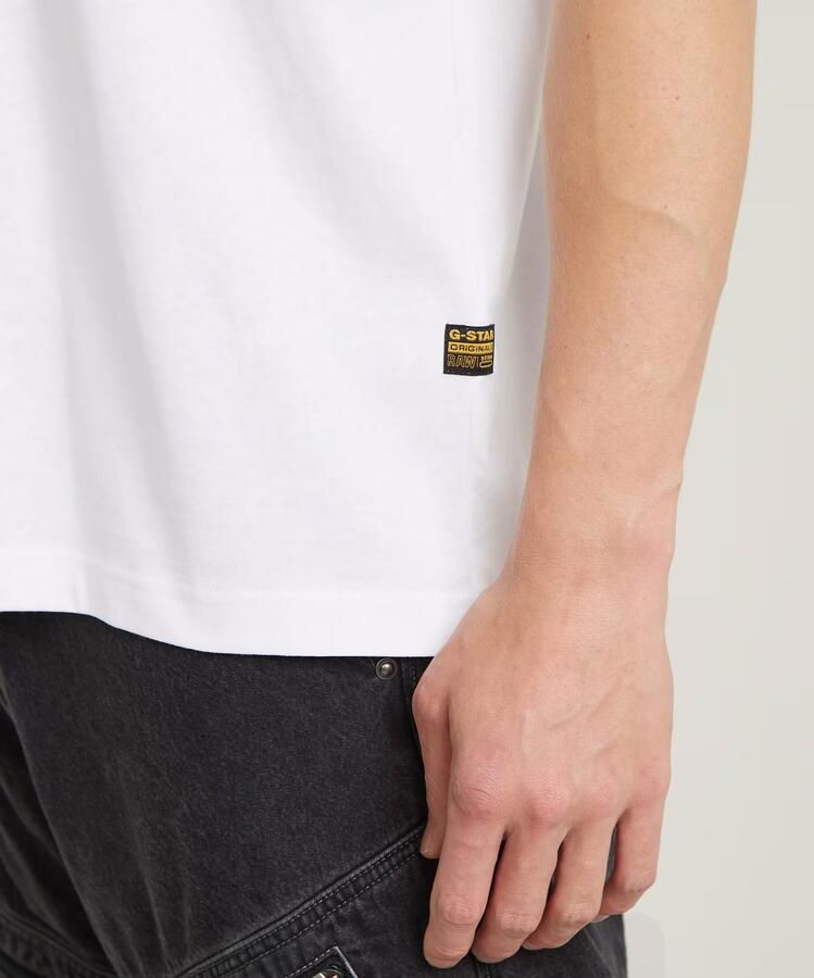 G-Star Raw Tanktop met labelprint model 'Boxy' - Foto 5