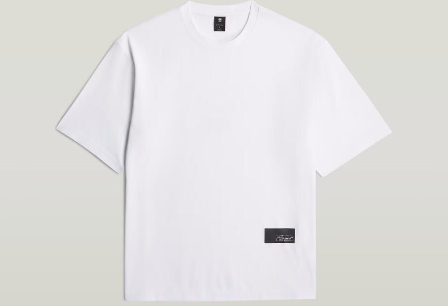 G-Star RAW Boxy T-Shirt Wit Heren - Foto 4