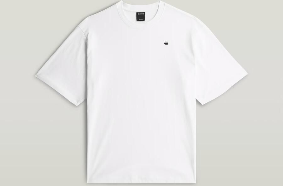 G-Star RAW Boxy T-Shirt Wit Heren