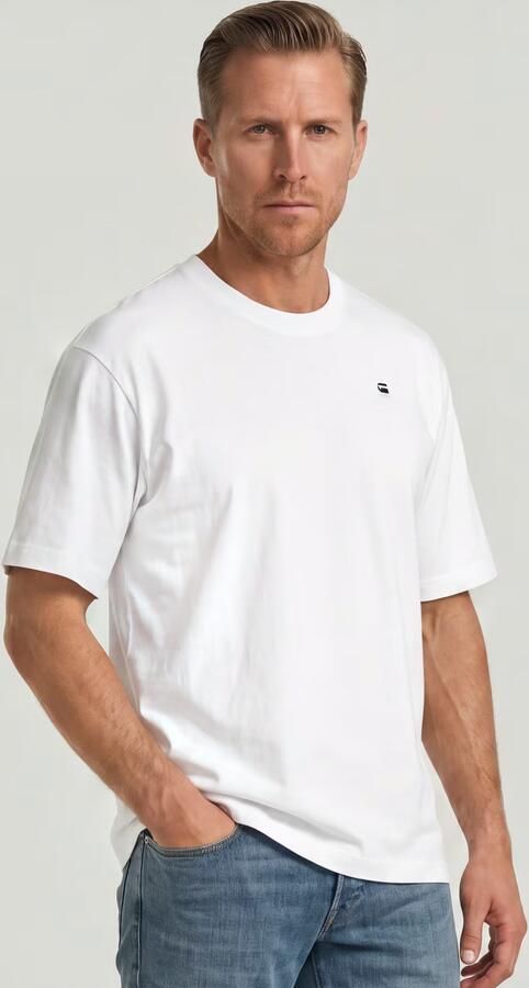 G-Star RAW Boxy T-Shirt Wit Heren - Foto 4