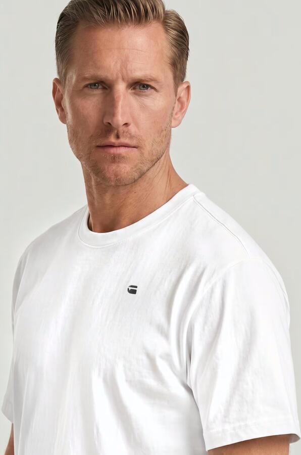 G-Star RAW Boxy T-Shirt Wit Heren - Foto 2