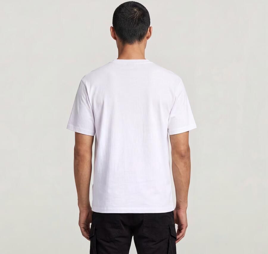 G-Star RAW Boxy T-Shirt Wit Heren - Foto 3