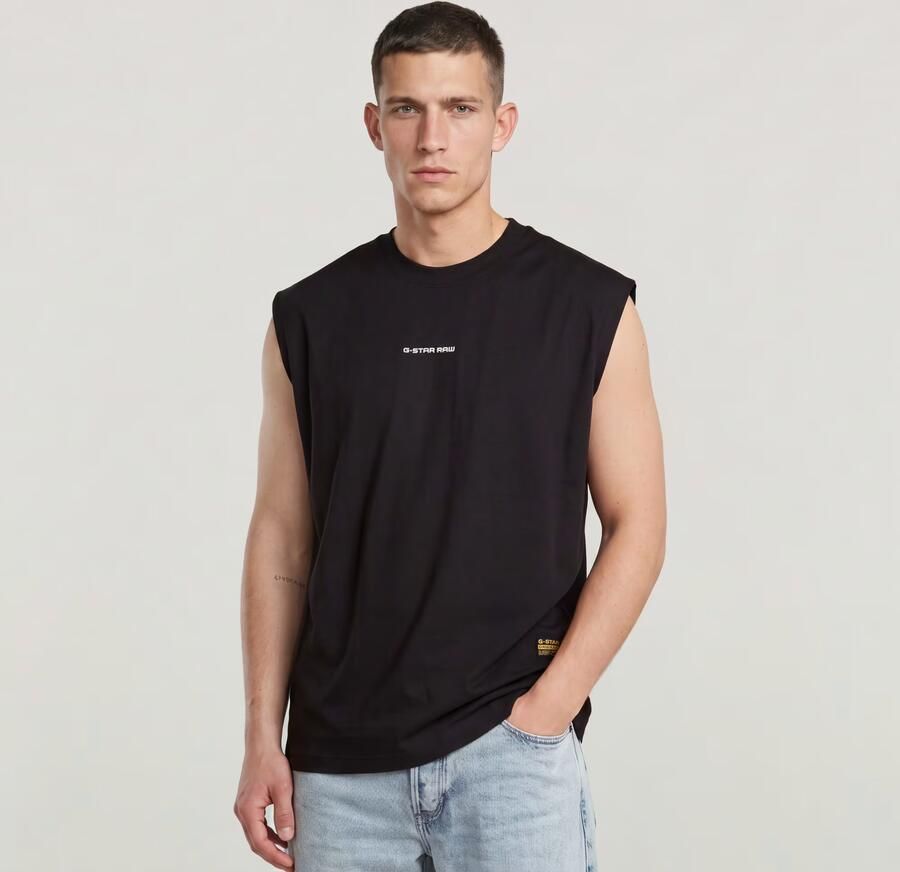 G-Star RAW Boxy T-Shirt Zwart Heren - Foto 8