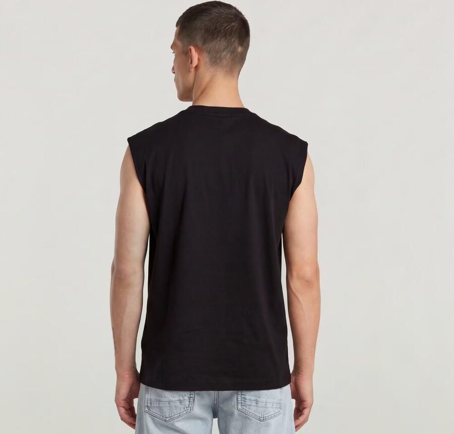 G-Star RAW Boxy T-Shirt Zwart Heren - Foto 9