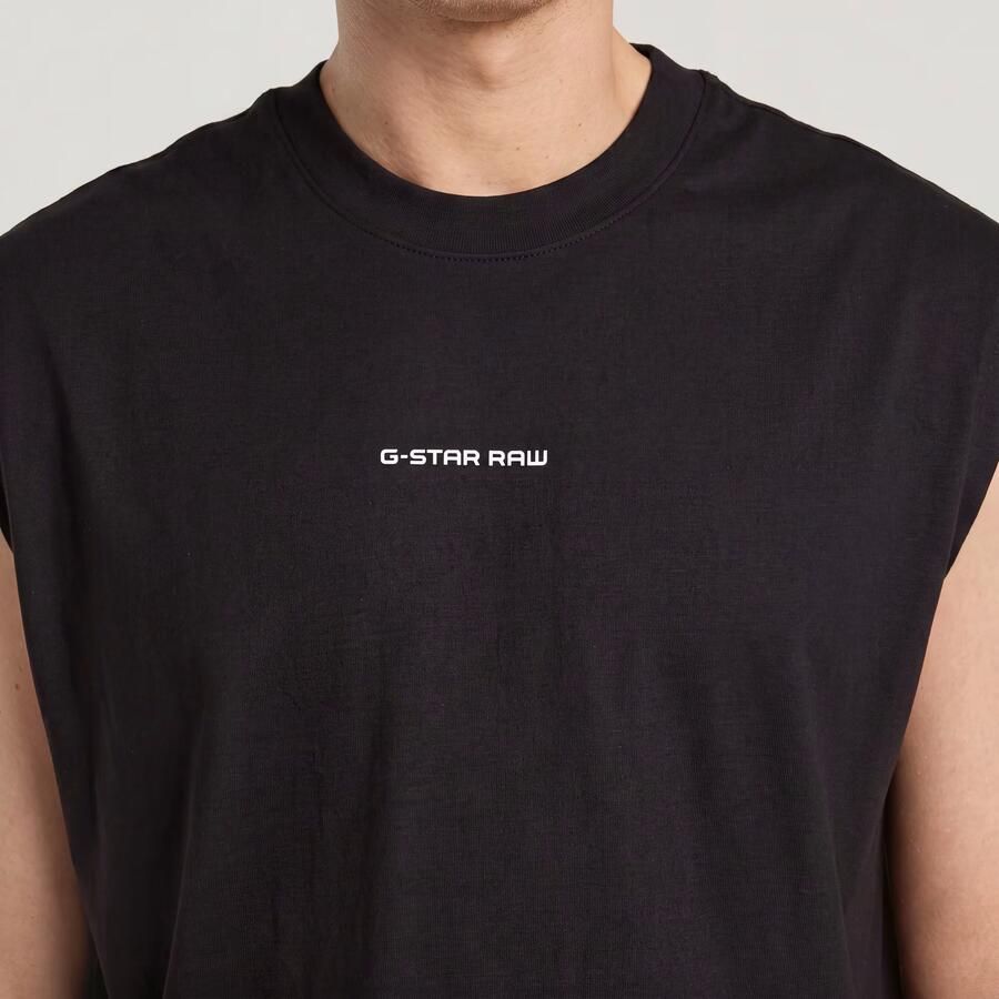 G-Star RAW Boxy T-Shirt Zwart Heren - Foto 7