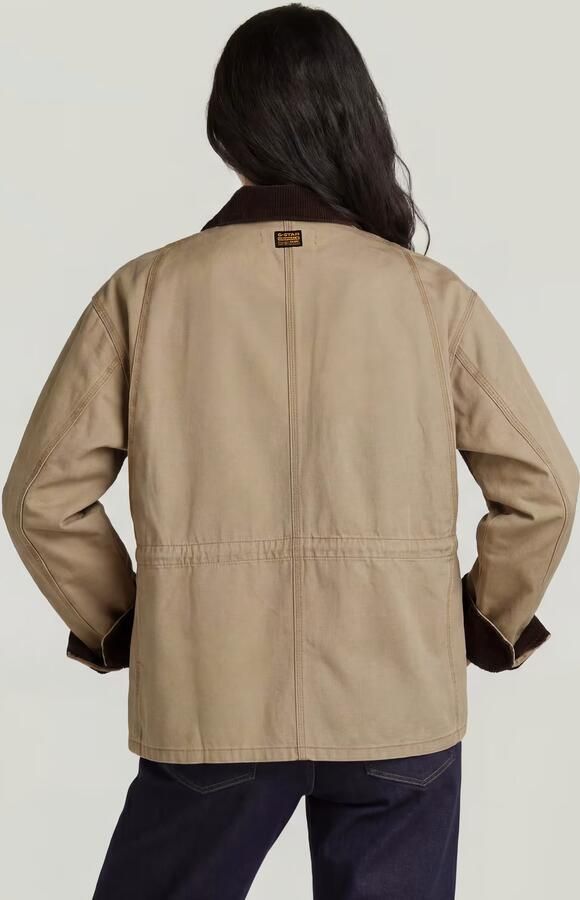 G-Star RAW Boyfriend Barn Jack Beige Dames - Foto 4