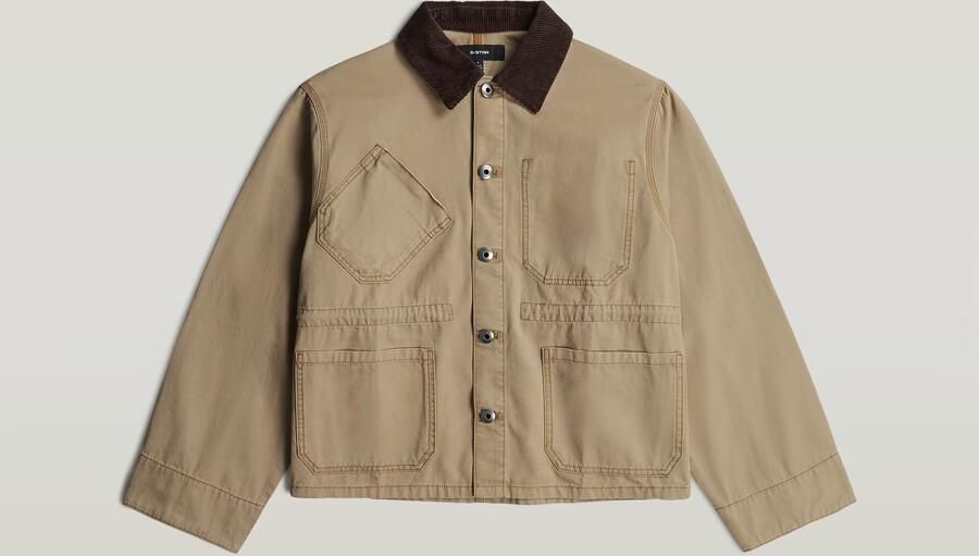 G-Star RAW Boyfriend Barn Jack Beige Dames - Foto 5