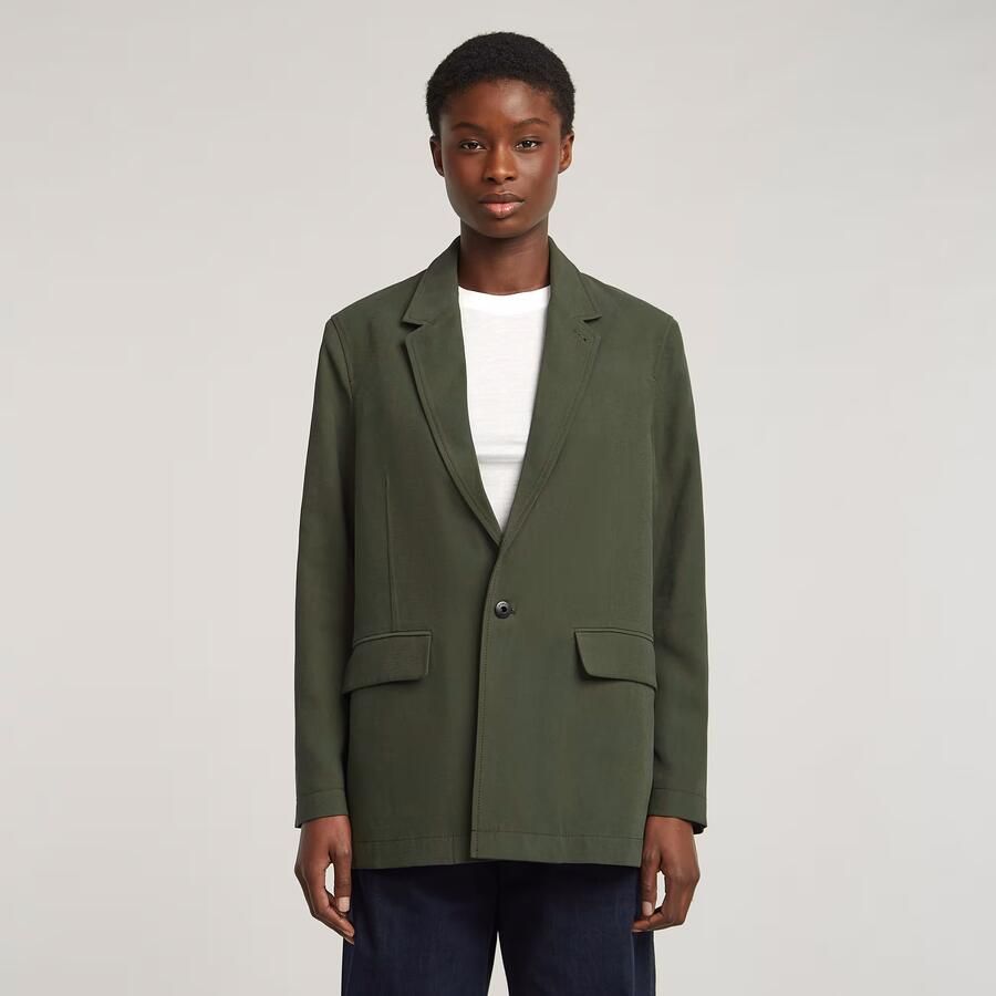 G-Star RAW Boyfriend Blazer Grijs Dames - Foto 7