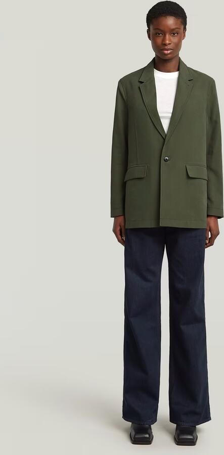 G-Star RAW Boyfriend Blazer Grijs Dames - Foto 5