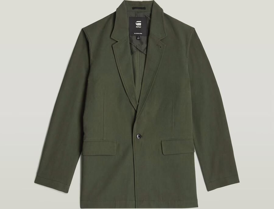 G-Star RAW Boyfriend Blazer Grijs Dames - Foto 4