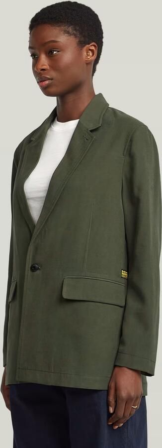 G-Star RAW Boyfriend Blazer Grijs Dames - Foto 6