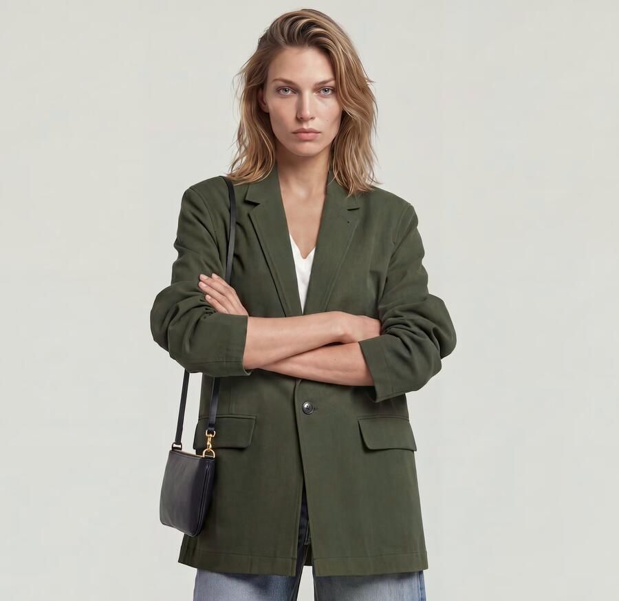 G-Star RAW Boyfriend Blazer Grijs Dames - Foto 3