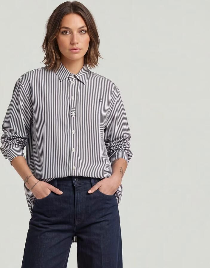 G-Star RAW Boyfriend Shirt Meerkleurig Dames - Foto 3