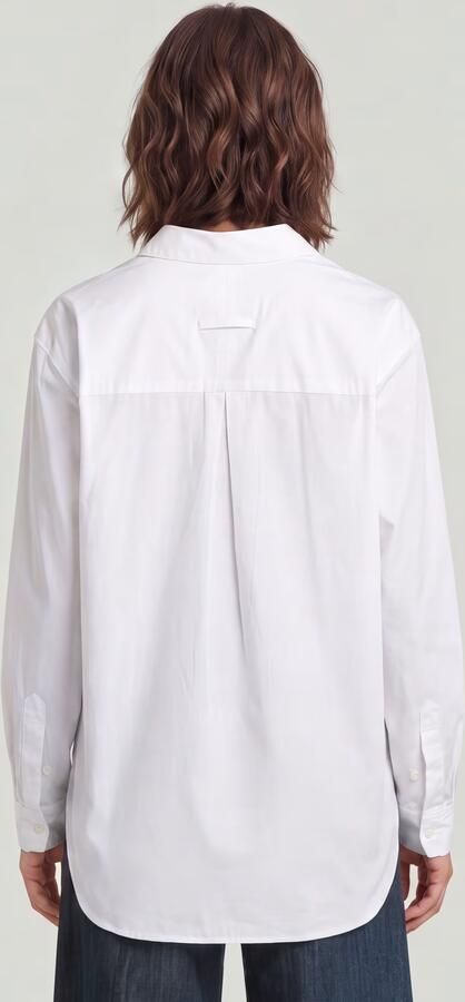G-Star Raw Regular fit overhemdblouse met logostitching - Foto 10