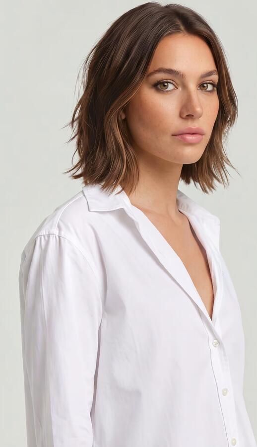 G-Star Raw Regular fit overhemdblouse met logostitching - Foto 9