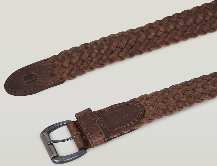 G-Star RAW Braided Riem Bruin Heren - Foto 2