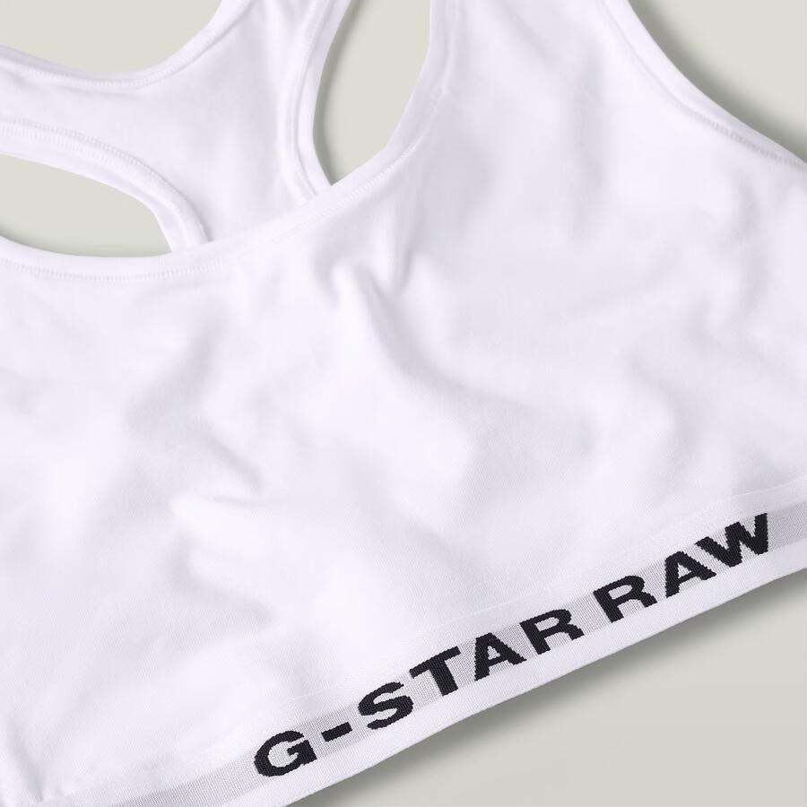G-Star RAW Bralette Wit Dames - Foto 4