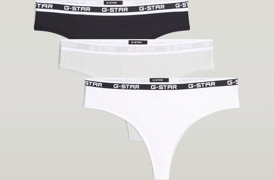 G-Star RAW Brazilian Slip Set van 3 Meerkleurig Dames