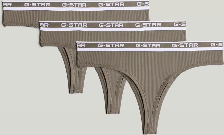 G-Star RAW Brazilian Slip Set van 3 Meerkleurig Dames - Foto 4