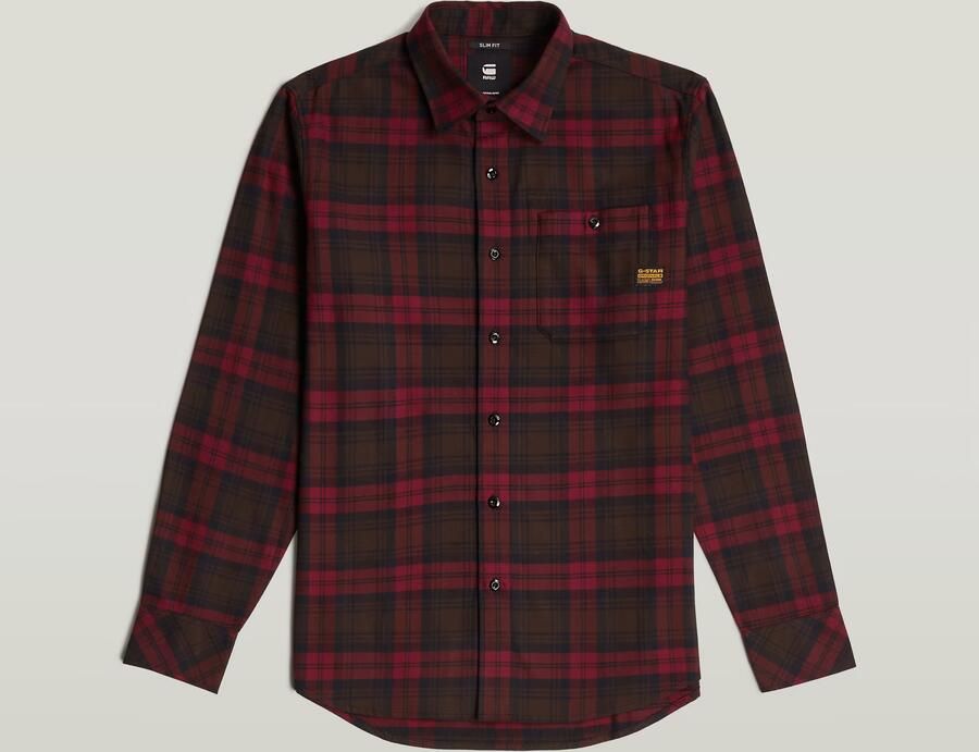 G-Star RAW Bristum 2.0 Slim Overhemd Meerkleurig Heren - Foto 3