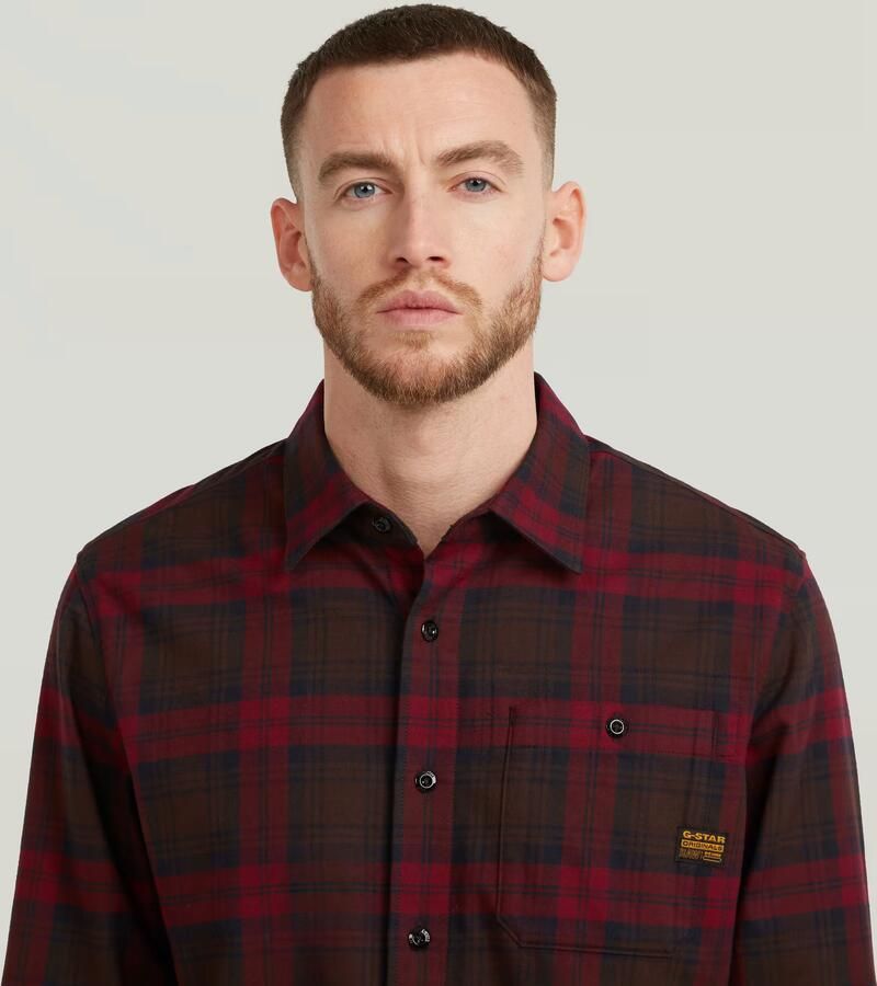 G-Star RAW Bristum 2.0 Slim Overhemd Meerkleurig Heren - Foto 2