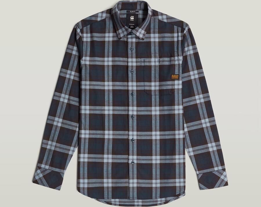 G-Star Raw Slim fit vrijetijdsoverhemd met kentkraag model 'Bristum 2.0' - Foto 3