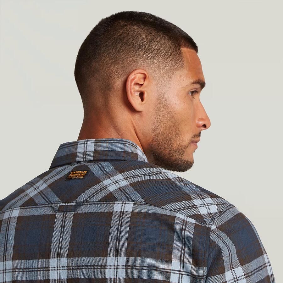 G-Star Raw Slim fit vrijetijdsoverhemd met kentkraag model 'Bristum 2.0'