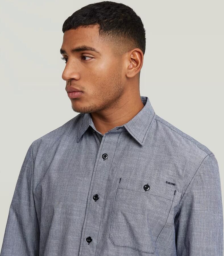 G-Star RAW Bristum 2.0 Slim Overhemd Meerkleurig Heren - Foto 3