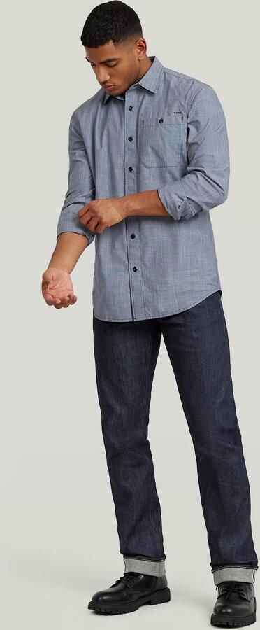 G-Star RAW Bristum 2.0 Slim Overhemd Meerkleurig Heren - Foto 7