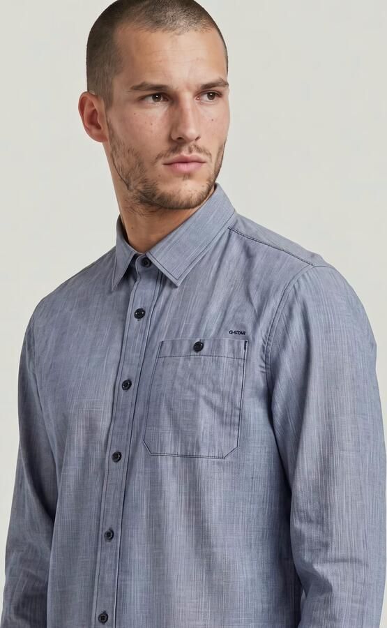 G-Star RAW Bristum 2.0 Slim Overhemd Meerkleurig Heren - Foto 5