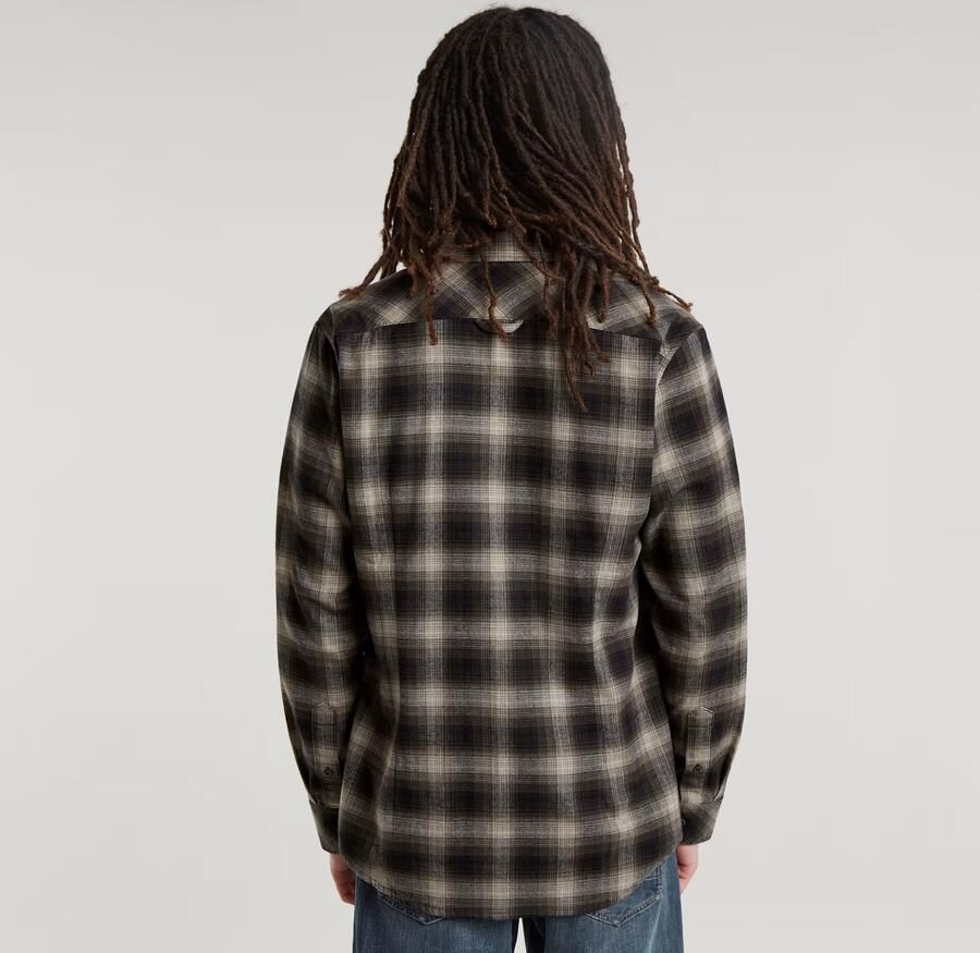 G-Star Raw Slim fit vrijetijdsoverhemd met labelpatch model 'Bristum' - Foto 6